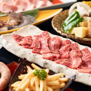 オープンテラスで満喫！BBQプラン